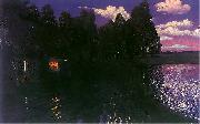 Stanislaw Ignacy Witkiewicz Landscape by night oil painting picture wholesale